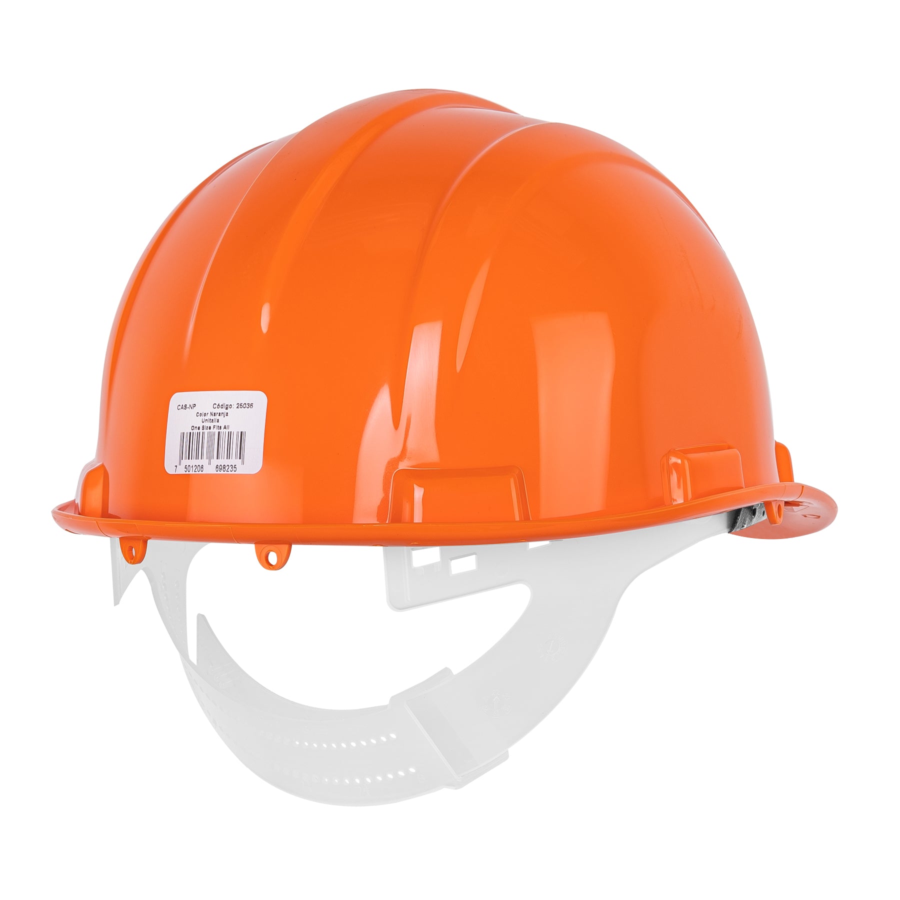 Casco de seguridad naranja ajuste de intervalos Petrul