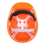 Casco de seguridad naranja ajuste de intervalos Petrul