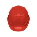 Casco de seguridad rojo ajuste de intervalos Petrul