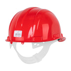 Casco de seguridad rojo ajuste de intervalos Petrul