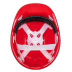 Casco de seguridad rojo ajuste de intervalos Petrul