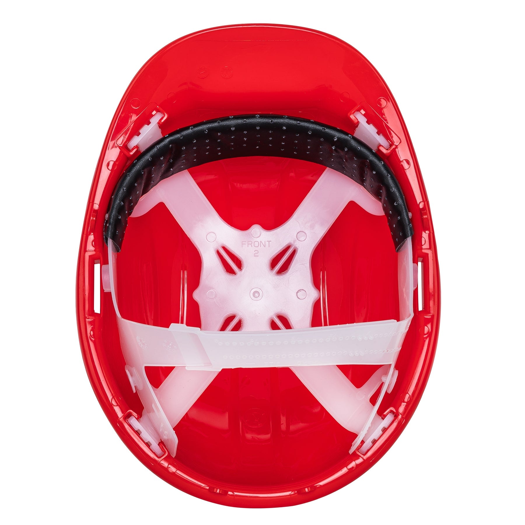 Casco de seguridad rojo ajuste de intervalos Petrul