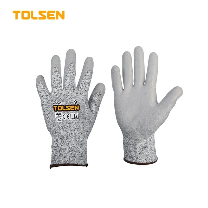 Guantes anti corte talla 9 Tolsen