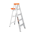 Escalera de tijera 4 peldaños con bandeja Truper