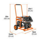 Generador portátil 1,800W motor a gasolina Truper