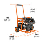 Generador portátil 7,500W motor a gasolina Truper