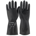 Guantes de latex talla G puño largo Truper