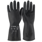 Guantes de latex talla G puño largo Truper