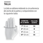 Guantes de latex talla G puño largo Truper