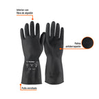 Guantes de latex talla G puño largo Truper