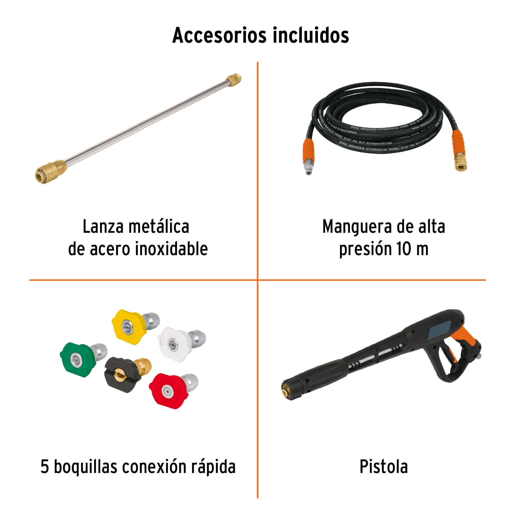 Hidrolavadora con motor a gasolina 4000 PSI Truper