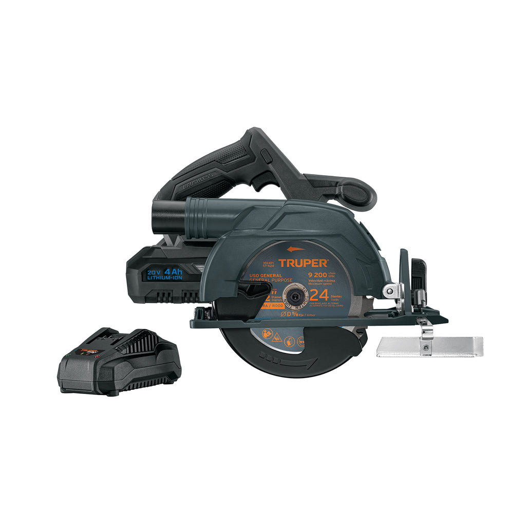 Sierra circular 6-1/2 20V Truper Max