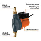 Bomba Presurizadora 1/6 hp Truper